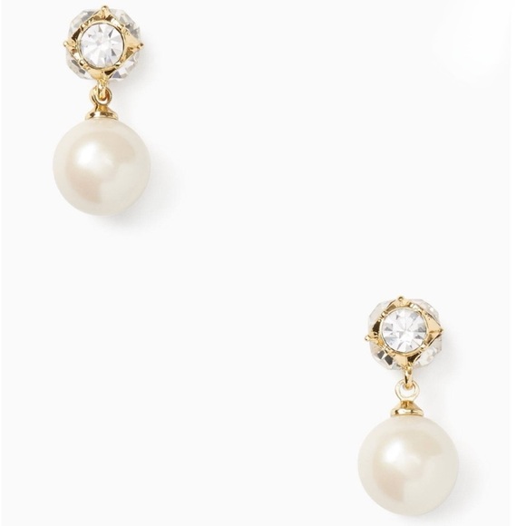 $68 Kate Spade Marmalade Pearl Drop Earrings - Picture 9 of 9